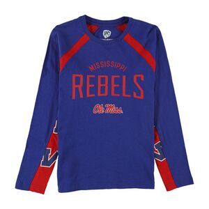 Hands High Boys Big Kids Ole Miss Rebels Colorblock Graphic T-Shirt, NWT